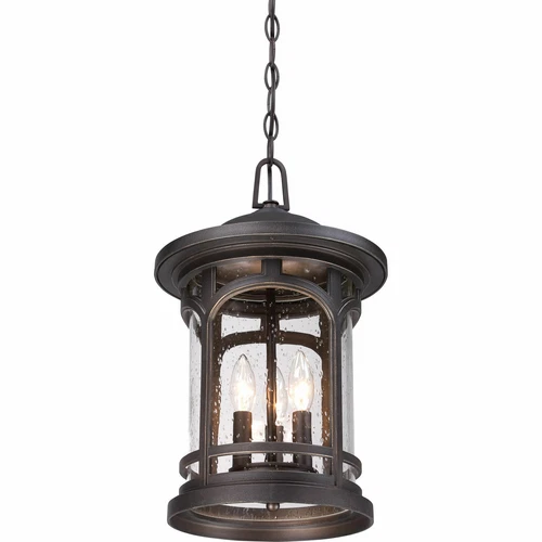 Quoizel MBH1911PN 3 Light Marblehead Hanging Outdoor Lantern Fixture - Pack of 2 - Picture 4 of 6