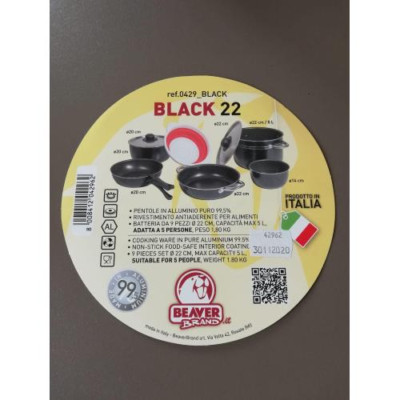 Set Popote Stein Komet D22 Biber Marke 0429Sr