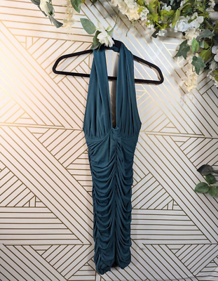 green emerald velvet dress Zoelle Halter Maxi Dress | Sage | Womens main image 0