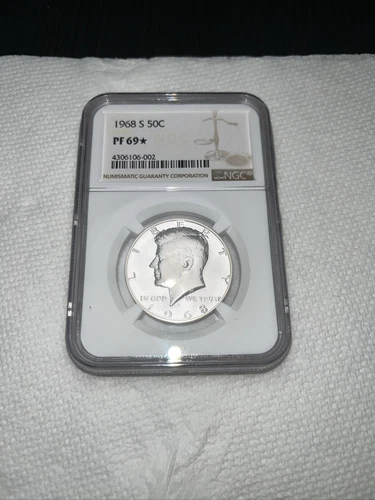 1968 S Kennedy Half Dollar PF69* NGC Certified