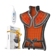 Heating Pad for Neck and Shoulders and Back | 2.5lb Weighted Heat P... Fast Ship