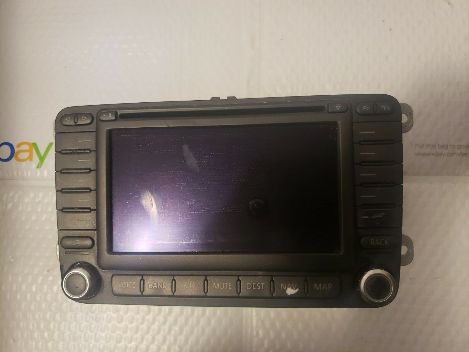 05-14 Volkswagen Jetta Am FM Radio Navigation Stereo System 