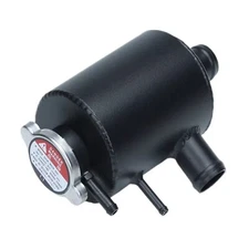 ✅Universal Aluminum Radiator Coolant Bottle Expansion Tank Rotax922-312 With Cap