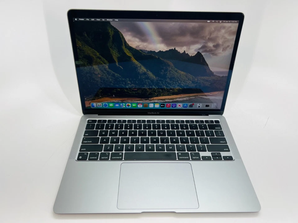 Apple 2020 MacBook Air M1 3.2GHz (7-Core GPU) 8GB RAM 256GB SSD - Read - Image 2 of 4