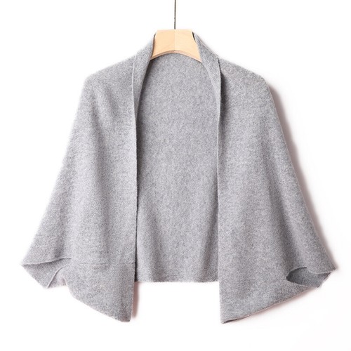 Weiche Wollmischung kaschmirartiger Schal Schal Umhang Mantel Schulter Tops Damen Geschenk - Bild 16 von 18