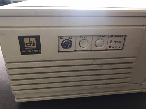 RARE VINTAGE COMPUTER DTK PEER-1630 486DX or 487SX 7MB RAM 1.2MB 5.25 W/ HDD - Picture 2 of 10