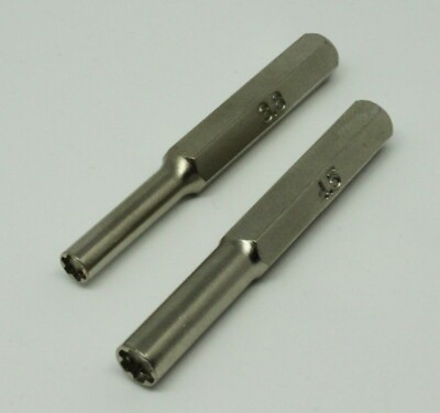 Sicherheits Schraubendreher Bits 3,8mm + 4,5mm Nintendo Sega