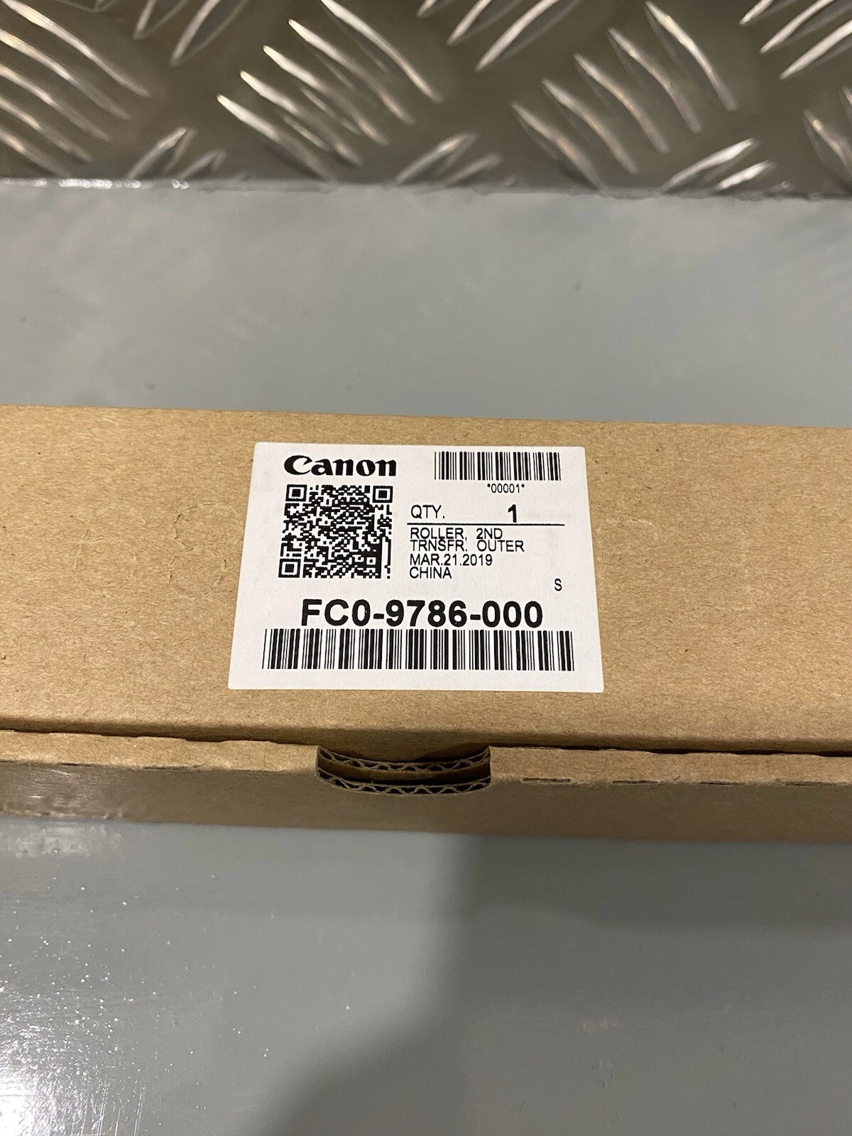 Canon FC0-9786-000 2nd Transfer Outer Roller Brand New Sealed 2