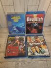 Blu-ray Jaws Craze Movie Lot Of 4 Horror