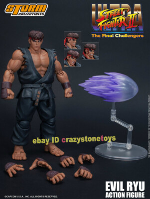 Storm Toys Evil Ryu Street Fighter 1/12 Action Figure