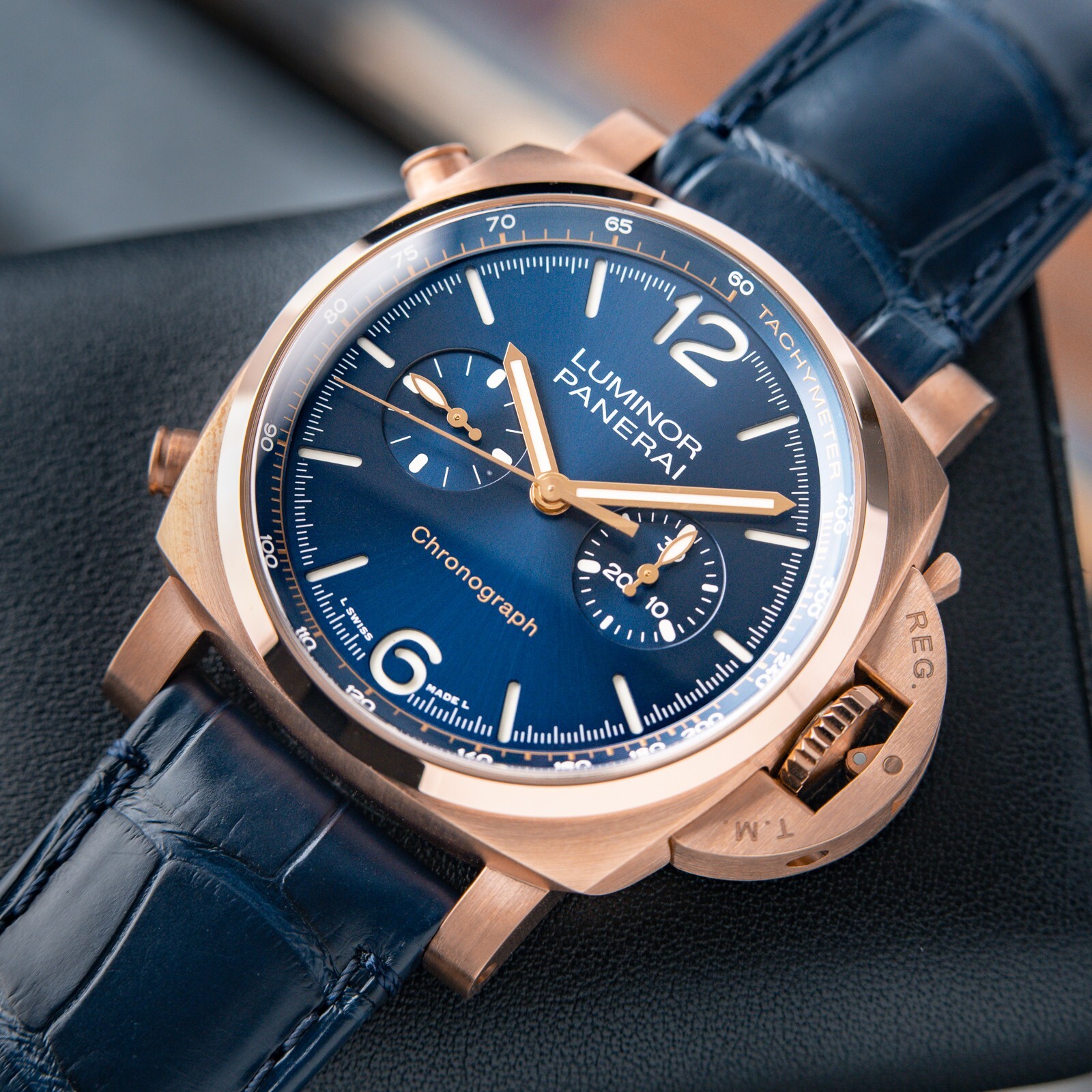 blue panerai
