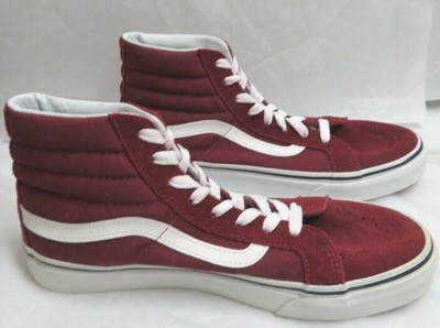 maroon sk8 hi