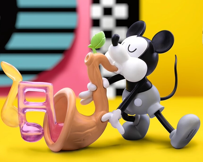 その他 52TOYS BLINDBOX Mickey Mouse Color 52TOYS Disney Mickey Color Hunting Series Blind Box Figure