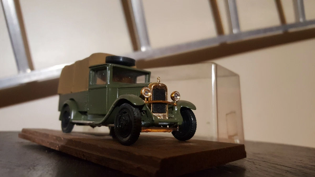 Solido 1/43 Micarola - Citroën C4 Chenilles Kégresse Militaire Miniature