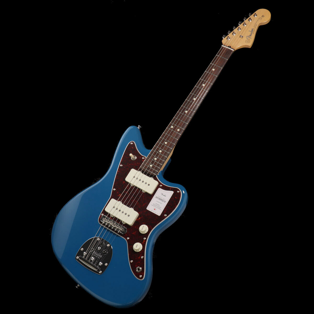 Fender Made in Japan Hybrid II Jazzmaster Forest Blue with gig bag