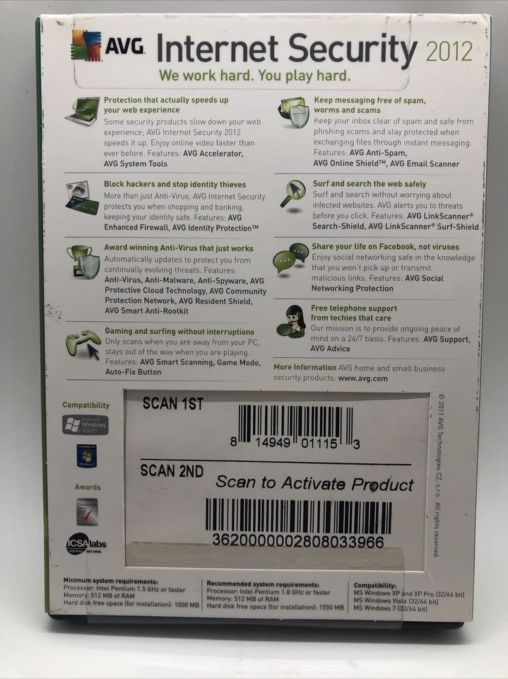 AVG INTERNET SECURITY 2012 - Image 2 of 3