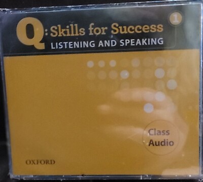 Q: Skills for Success 1 : Listening and Speaking Class Audio by Lawrence J....