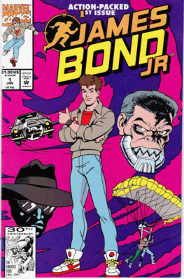 James Bond Jr. # 1 (of 12) (Mario Capaldi) (USA, 1992)