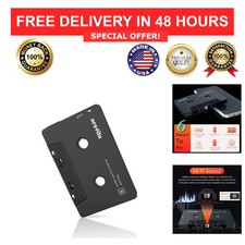 Arsvita Bluetooth Cassette Adapter for Car Stereo, Wireless Aux Tape Receiver