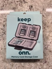 Sealed, New In Box Keep Onn Memory Card Storage Case