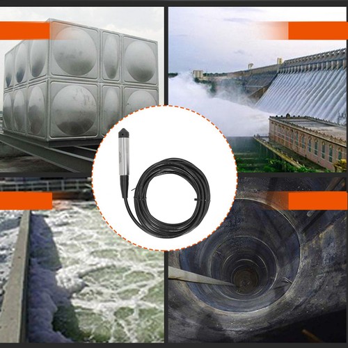 Throw In Type Level Sensor Liquid Level Sensor DC 12‑30V 4‑20mA 5 Meter Cable - Picture 8 of 24