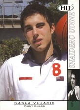 2004 SAGE HIT #8 Sasha Vujacic RC Rookie Card