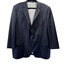 Brooks Brothers Blazer Men's 48R Blue Explorer Madison Fit Wool Stretch Lined