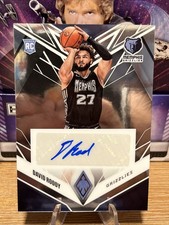 2022-23 Panini Chronicles Phoenix David Roddy Rookie Auto 99/99 Memphis Grizz RC