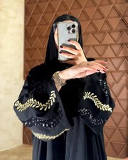 Eid Women Dress Abaya Morocco Kaftan Vestidos Beading Embroidery Cardigan Abayas