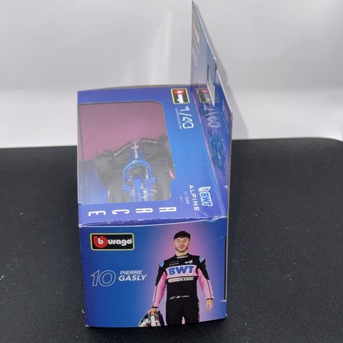 Esteban Ocon #31 2025 BWT Alpine Bburago 1:43 Signature Series F1 A523 Model Car - Picture 4 of 14