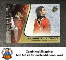 2002-03 Pacific Quest for the Cup #42 Roberto Luongo Gold #/325 Florida Panthers