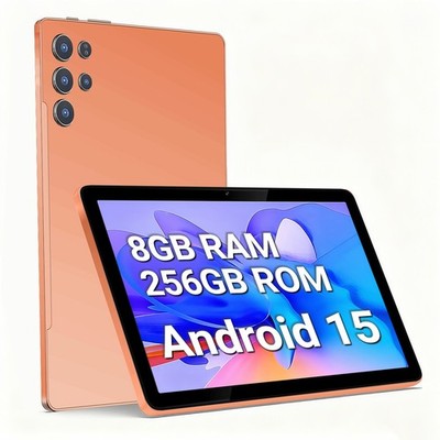 W&O 10.1'' WIFI Tablet Android 11 IPS HD 8GB+256GB Netflix Dual Camera