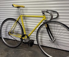 Vintage Fixed Gear Track Bike Unknown Frame.