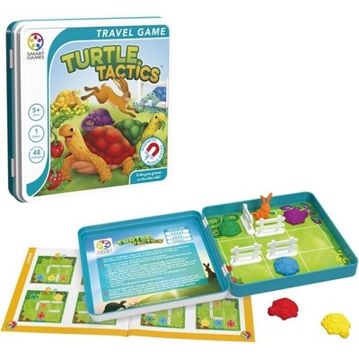 SmartGames Turtle Tactic Schildkröten Hasen Reisespiel Kinder Spiel 48 Varianten