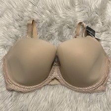 Wacoal 38G Bra Beige La Femme Underwire Lined 853117 Back Closure Bow NEW