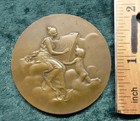 Daniel Dupuis 1900 Paris Exposition Bronze Medal France, Monnaie de Paris — photo 2