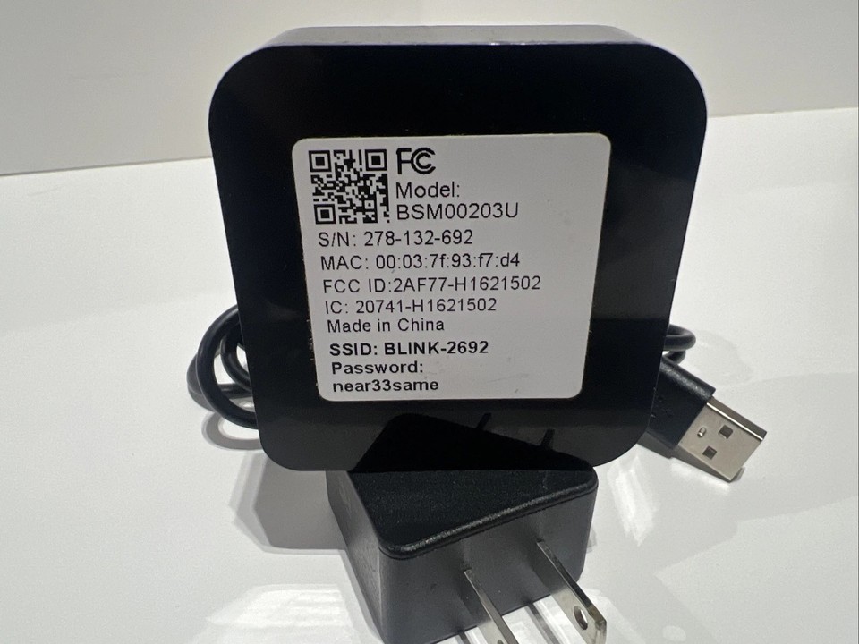 Blink Sync Module 1 for existing Blink XT & XT2 Home Camera Security ...