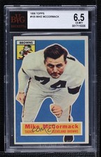 1956 Topps Mike McCormack #105 BVG 6.5 HOF 0q3