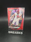 2025 Panini Prizm Draft Picks Football Red Ice Jayden Higgins #40