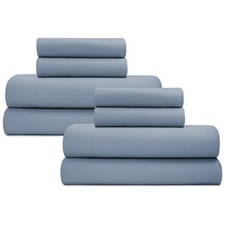 California Design Den 2 Pack 100 Organic Cotton King Size Sheets Set