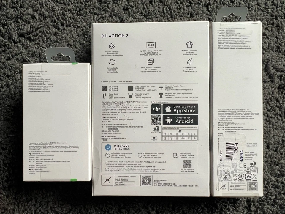 DJI Action 2 Grey Dual-Screen Combo 4K Camera NEW SEALED, W/ New Case & Remote! - Image 2 of 2