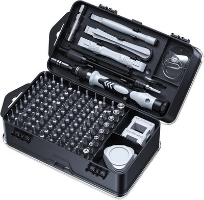Magnetic Precision 115 in 1 Repair Screwdriver Set PC Phone,Electronics Tool Kit