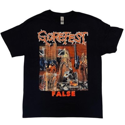 Gorefest 'False' Tee Shirt Unisex Cotton Full Size S-5XL SG581