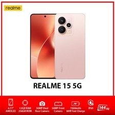 Realme 15 5G Dual SIM Global Ver. Android Mobile Phone - Silk Pink/12GB+256GB