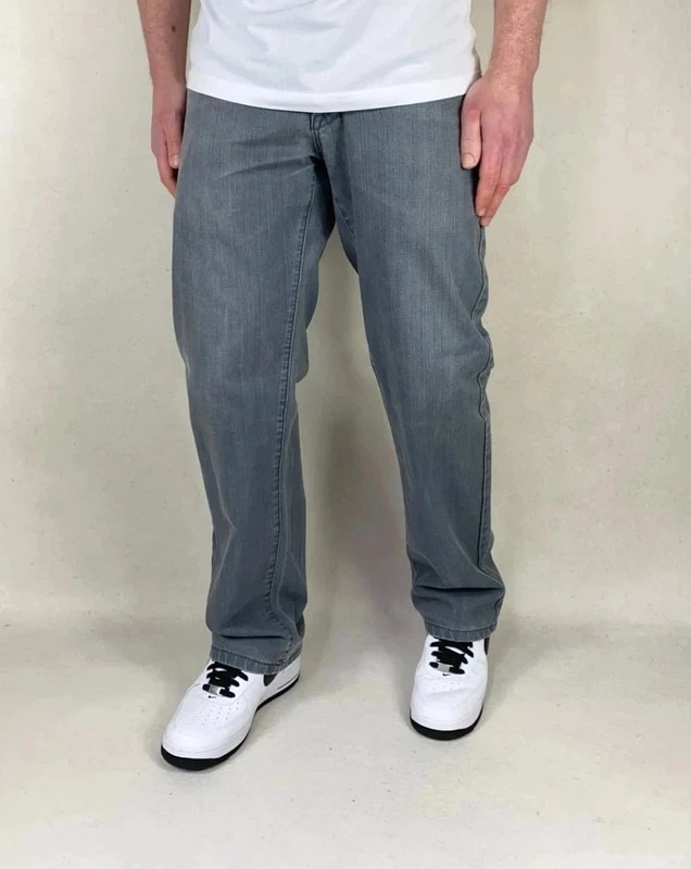 Jean Phat Farm Vintage 00s Rare hip-Hop coupe droite straight 100% Coton bleu F - Photo 1/4