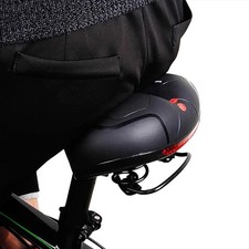 Wide Big Bum Bike Bicycle Gel Cruiser Extra Comfort Sporty Soft Pad Saddle Seat