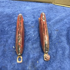 1967 1968 Ford Mustang Rear Bumper Guards Bumperettes 1967 1968 Ford Mustang Rear Bumper Guards Bumperettes