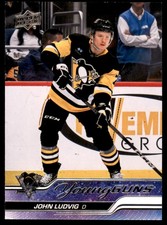 2023-24 Upper Deck Young Guns #490 John Ludvig RC Pittsburgh Penguins