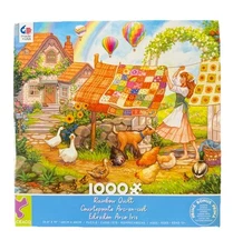 Ceaco Rainbow Quilt 1000 Pieces Free Shipping 