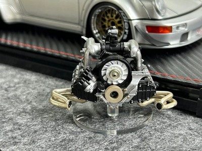 Ignition Model 1/18 Porsche 911 RWB 964 Silver with Engine IG2467
